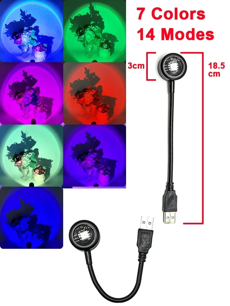 Sunset USB Lamp