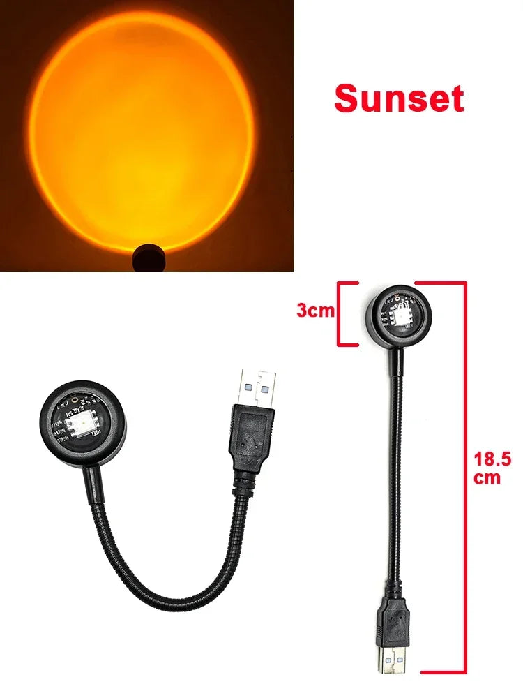 Sunset USB Lamp