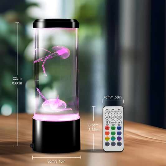 Remote Control Jellyfish Lamp