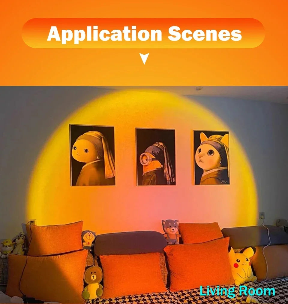 Sunset USB Lamp