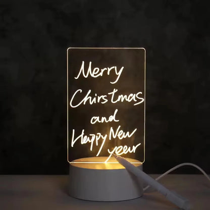 Erasable LED Notepad Board