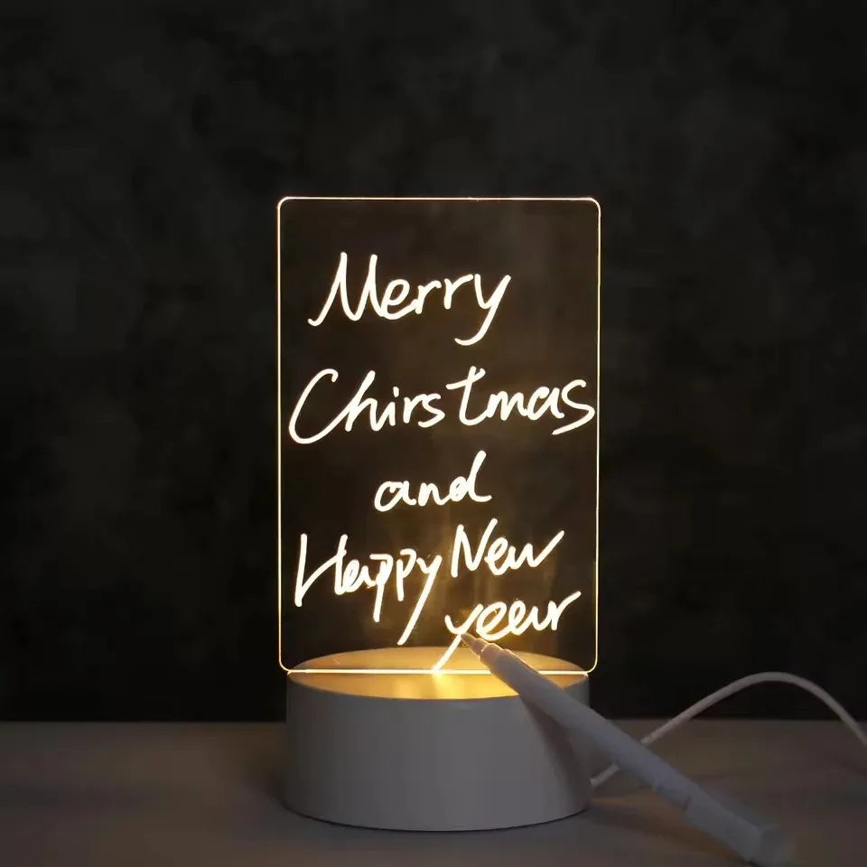 Erasable LED Notepad Board