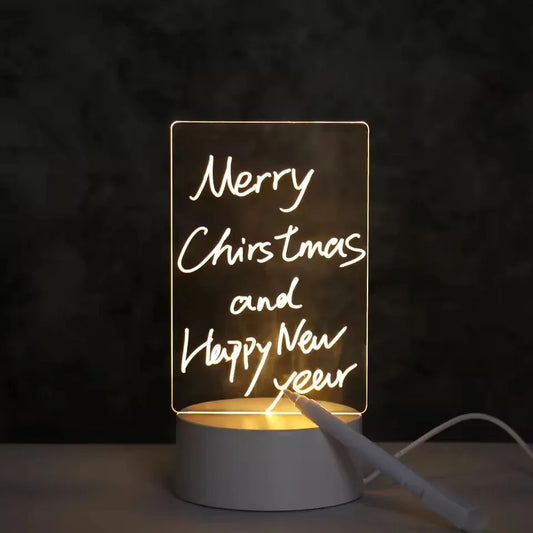 Erasable LED Notepad Board