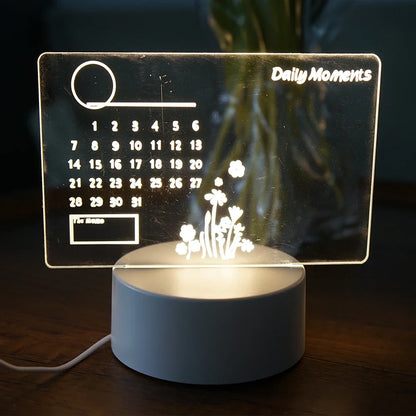 Erasable LED Notepad Board