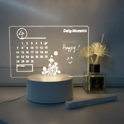 Erasable LED Notepad Board