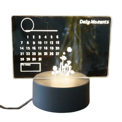 Erasable LED Notepad Board