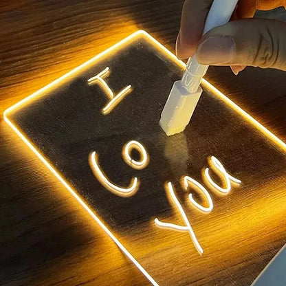 Erasable LED Notepad Board