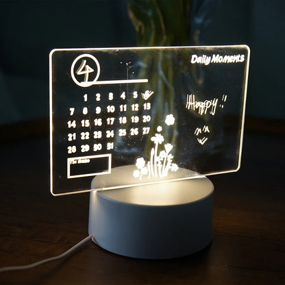 Erasable LED Notepad Board